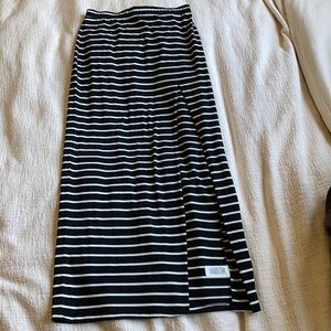 Kirra Striped Maxi Skirt, Size S